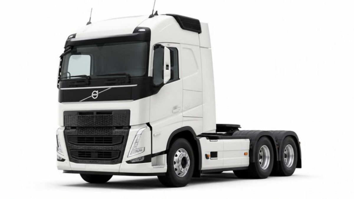 Tractor unit on a fleet check